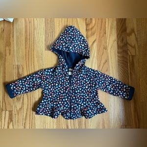 Tea collection peplum hoodie 6-9 months